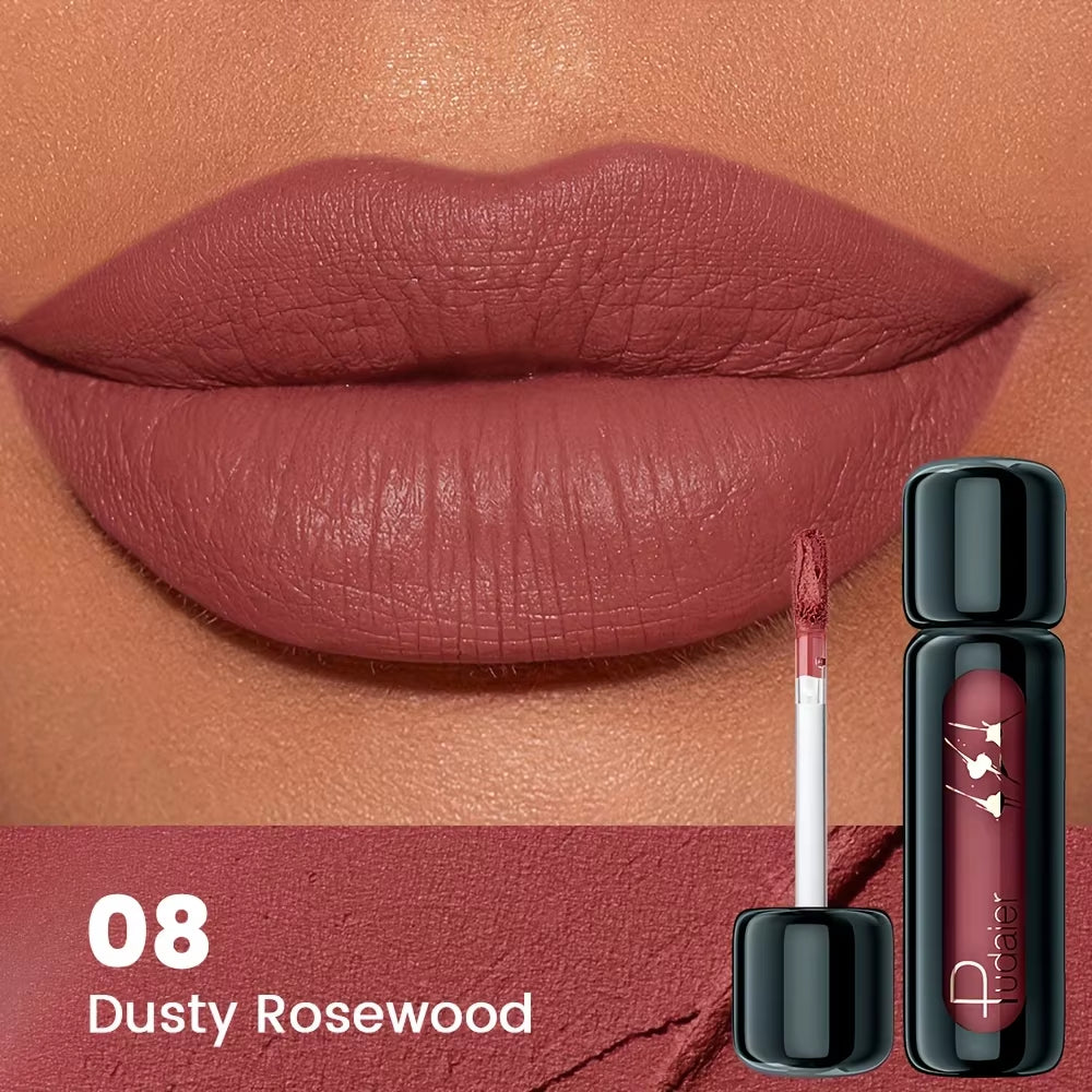 1Pc Matte Velvet Lip Gloss, Highly Saturated Liquid Lip Mud, Non-Stick Long Lasting, All Skin Tones Compatible,Mother'S Day Gift