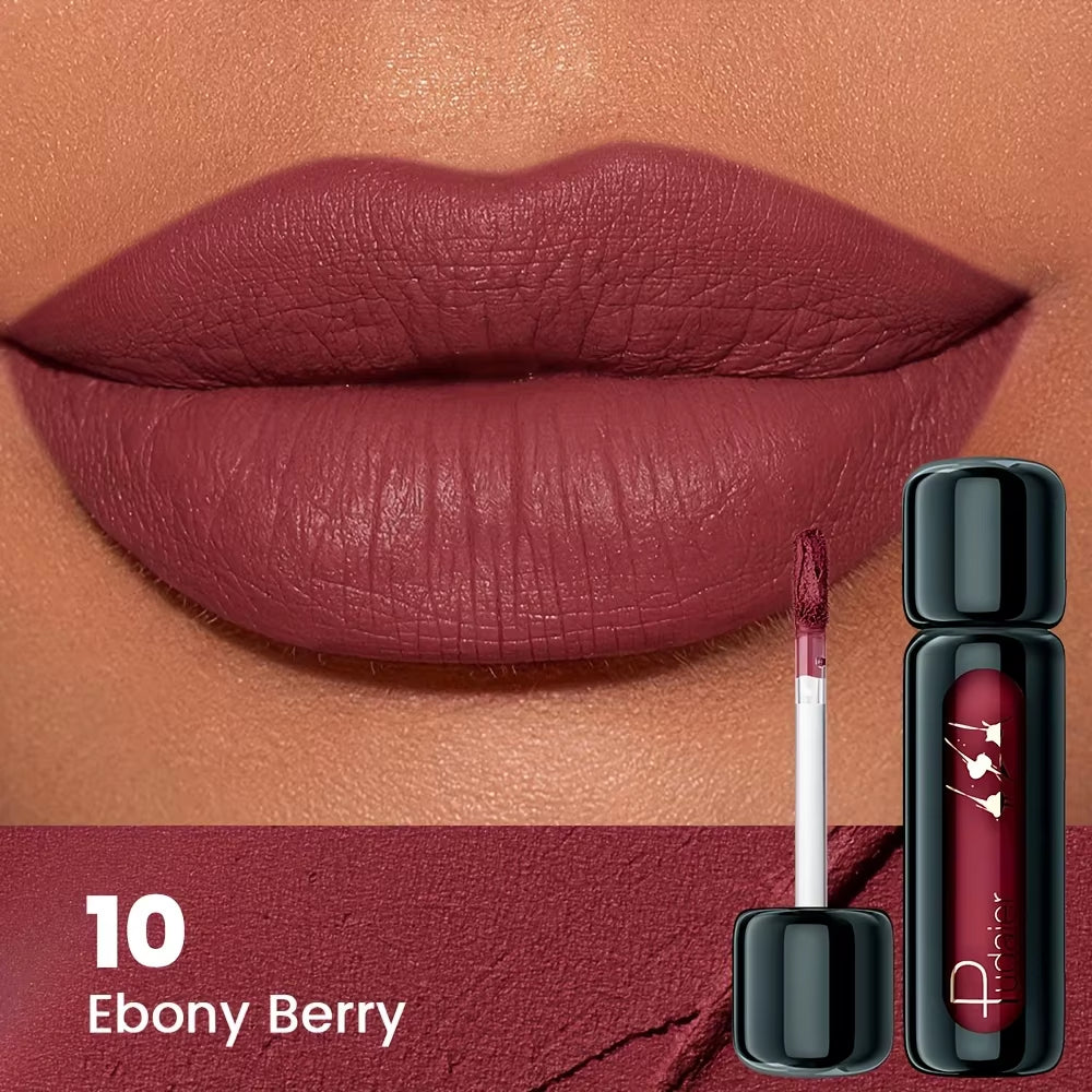 1Pc Matte Velvet Lip Gloss, Highly Saturated Liquid Lip Mud, Non-Stick Long Lasting, All Skin Tones Compatible,Mother'S Day Gift