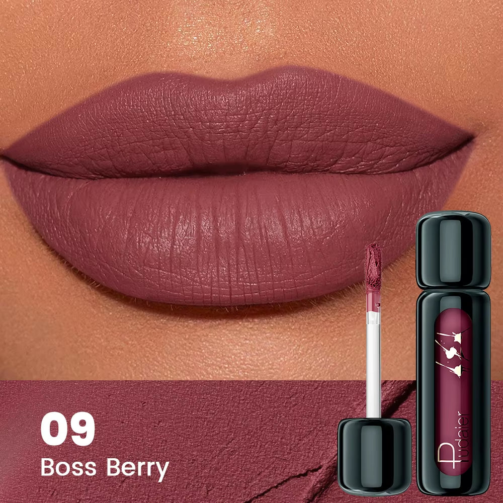 1Pc Matte Velvet Lip Gloss, Highly Saturated Liquid Lip Mud, Non-Stick Long Lasting, All Skin Tones Compatible,Mother'S Day Gift